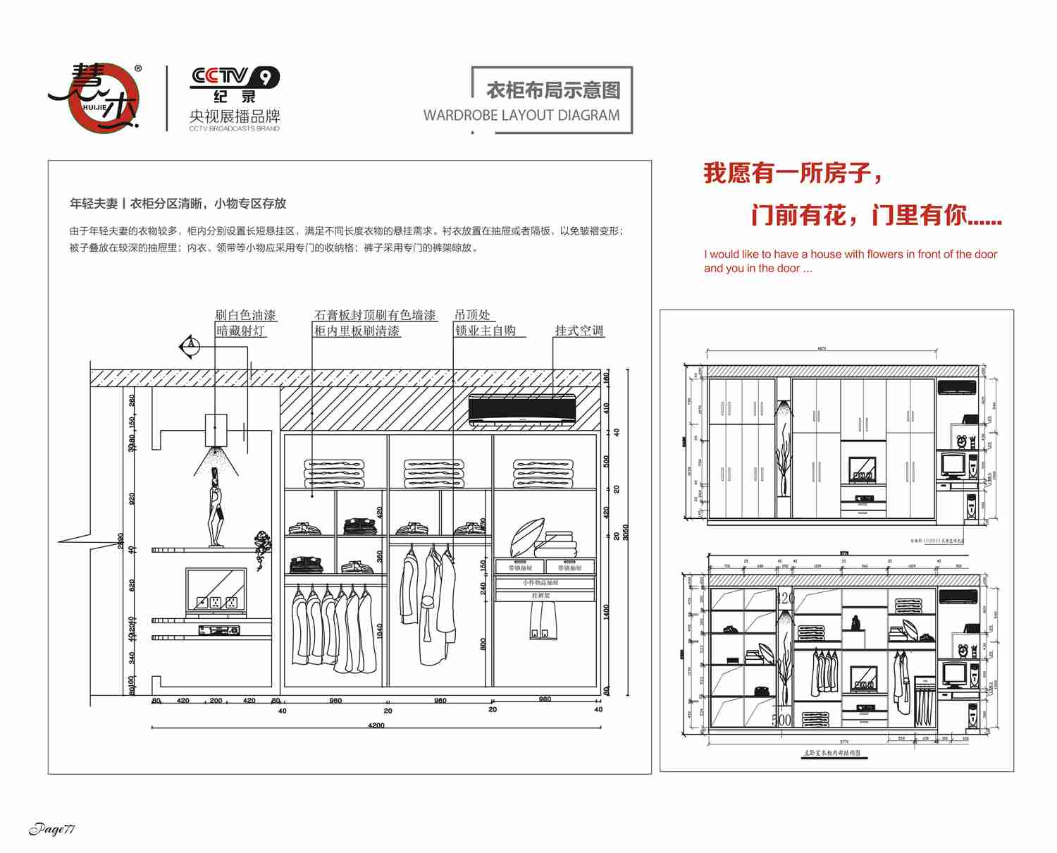 衣柜布局示意圖